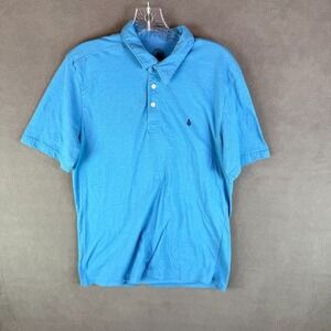 Volcom Mens Polo‎ Shirt Large Blue Heather Surf Casual Skate Snowboard OOP
